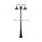 2meter 220v e27 aluminum garden lamp post classic garden light