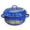 5pcs Vitreous Enamel Pot Enamel tableware    5 pcs enamel cookware set