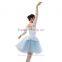 New Dansgirl Long Lace Sleeves Ballet Tutus Performance Ballet Dress Adult Dance Dress