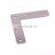 Furniture Component Flat Metal Bracket Zinc Plated Steel Mending Plates