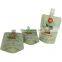 High Barrier Customized Print Juice Dirnk Spout Bag Plastic Stand up Pouch With Cap For Beverage