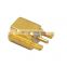 RF Coaxial Connector MCX Jack Female Edge PCB Mount Golden Plating