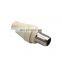 Cable TV Connector 9.5 TV Male/female straight,PAL male/female straight,9.5TV plastic connector straight