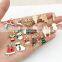 38pcs Mixed Christmas Charms Enamel Pendants Ornaments Xmas Tree Decoration for Bracelet Earrings Necklace DIY Jewelry Findings