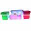 outdoor furniture bar stools /Modern LED plastic chair night club sofa wedding light sofa led bar table and chairs