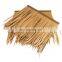 Luxury Quality Eco-Friendly Eco-Friendly Synthetic Palm Thatch Ridge For Steel Hut