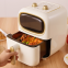 Intelligent electric fryer, no oil fryer, visual electric oven