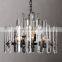 Hengzhi Custom Hotel Luxury K9 Glass Celling Lights BONNINGTON ROUND CHANDELIER 24