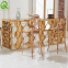 Stainless Steel Frame Wholesale Party Gold Wedding Table Banquet Table