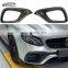 W213 E63 BB Style High Quality Carbon Fiber Air Vent Front Vent Trim For Mercedes Benz W213 E63 AMG S