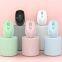 Desk Mini Mute 2.4GHz Wireless Rechargeable Noiseless Mouse Adjustable 1600 DPI Colorful Mouse Comfortable Handed Mouse