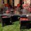 cheap garden furniture Beach aluminum frame rattan lounge chair