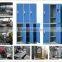 School Furniture Type 6 Compartment Metal Locker Design 3 Wide 2 Tier Style Metal School Locker For 6 Person