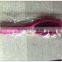 Pink hair brush,professional hair extension loop brush