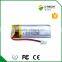 3.7v Li-polymer type li-ion battery 421133 120mAh rechargeable battery