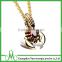 Trendy mens jewelry stainless steel figure pendant for men with skull head necklace                        
                                                                                Supplier's Choice