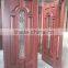 Exterior Meranti Mahogany Sash Doors Solid Wood Stain Grade Door Slab Or Prehung