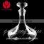 high quality lead-free hand blown glass wine decanter