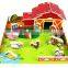 education city games kids silk screen printing wooden magnet fish design Fishing Toys Suppliers
