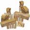 Toys 2015 New Products School Wooden Real Hollow Natural Blocks For Kids