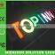 storefront resin green light Led Illuminated Letter