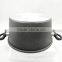 popular style foreged imitation looks grey stone marble cookware in surface