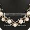 Wholesale Imitation Pearl Glisten Crystal Collar Necklaces for women