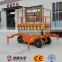 CE ISO air hydraulic mobile scissor car jack lift