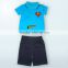 Fashion 100% cotton Top and Pants wholesale baby clothes Polo Band Baby Suit