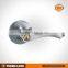 Satin Nickel Tubular Lever Lock / entry