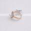 Heart Shape Amethyst Ring Rhinestones Gemstones Ring