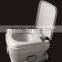 Popular factory prodction 10L,12L,20L portable mobile western toilet bowl
