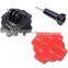 360 Degree Rotatable Swivel Helmet Mount Curved Base With Screw 3M Sticker For GoPro Hero 3 3+ 4
