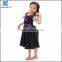 Halloween child black princess dress costume