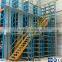 Specialized multi level shelf racking system