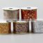 wholesale christmas celebrate metallic foil ribbon red blue and gold