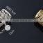 vintage antique brass plating colour metal alloy crystal scarf ring