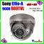 High performance outdoor camera 2.8-12mm manual zoom lens metal 800TVL 36pcs ir leds sony Effio-A dome analog camera