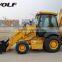 WOLF backhoe loader JX45 with attachments for sale