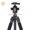 Q471 flip leg lock digital camera tripod, flexible video tripod with panoramic ball head, free shipping