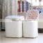 The latest PU large capacity storage stool wooden stool children toy shoes stool sitting bo finishing