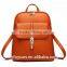 multifuctional lady pu backpack, shoulder bag