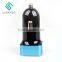 Potable Dual USB Car Charger For iPhone iPad 5V