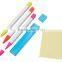iphone shape 3pk highlighter with eyeglass cleaner
