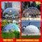 6m diameter galvanize steel geodesic dome party trade show tent