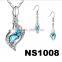 fashion austria crystal star jewelry set 2015