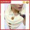 A-46 loop scarf knitting pattern women circle loop scarves chunky knit infinity scarf