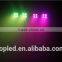 Footswitch control dmx led lights 92W RGBW LED Par system