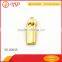 Jinzi one inch golden zipper pullers wholesale
