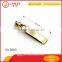 Factory direct metal gold slider for zipper bag garment accessories
